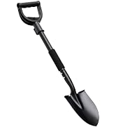 Shovel, Shovels for Digging Gardening, 31” Small Shovel for Camping, Off Road, Garden Spade Shove...