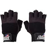 Schiek Sports 530 Platinum Lifting Gloves with Gel Pad - Amara Leather Weightlifting Gloves for W...