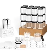 candle tins yogurt jars body butter jars candle containers Jam Salad pickle jar