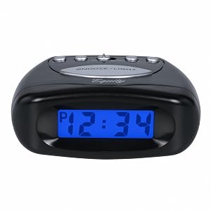 lacrosse, la crosse, equity, 31003, digital alarm, bedside, snooze, backlight, clock, time