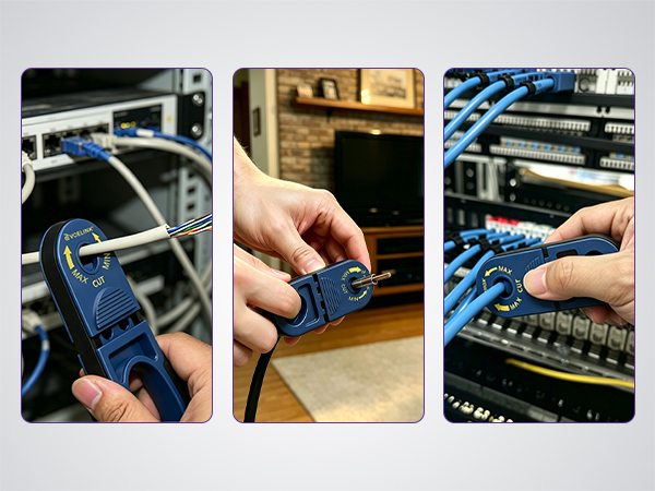 Self-Adjusting Rotary Wire Stripper