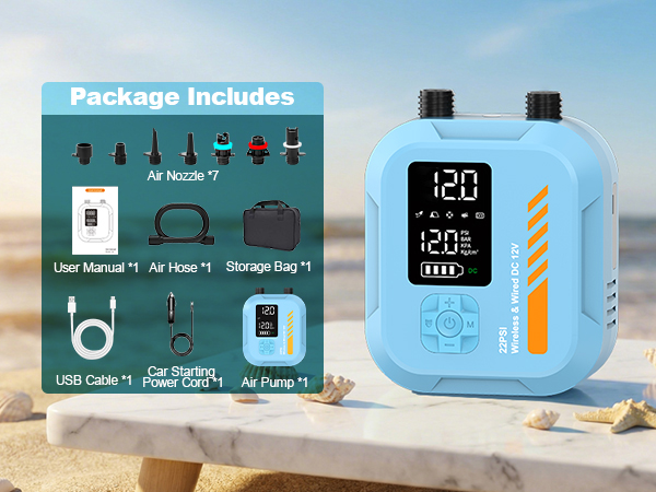 paddle board electric pump