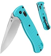 FLISSA 4.5" Folding Pocket Knife, Lightweight EDC Pocket Knife with Axis Lock, 3.2" AUS-8 Steel B...