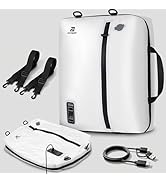 ESCRODOI Vacuum Bags for Travel with Pump, Reusable Vacuum Compression Bags with Built-in Pump fo...
