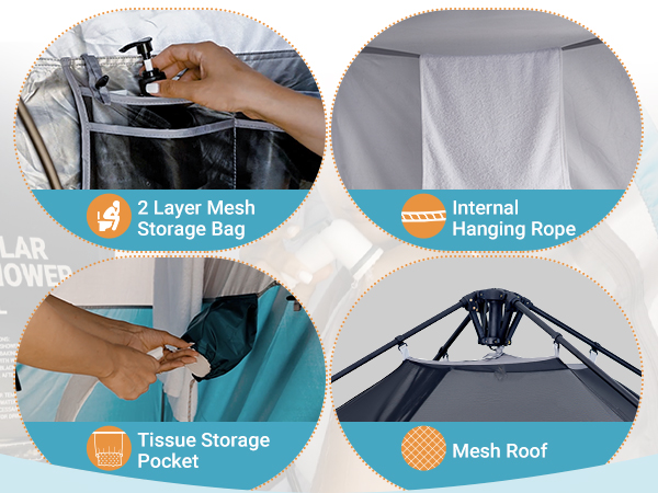 Camping Privacy Shelters Shower Tents for Camping