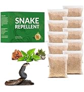Snake Repellent for Yard Powerful, Snake Away Repellent for Outdoors, Natural Safe for Children a...