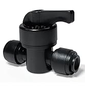 Spalolen 10 Pack Quick Connect 1/4" Drip Irrigation Shut Off Valve, Universal Drip Irrigation Tub...