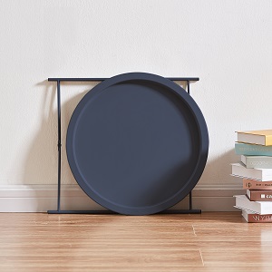 metal side table