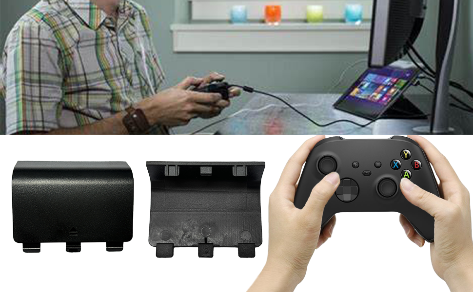 4 Pack Battery Back Cover for Xbox Series X Controller