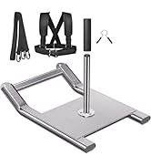 Kipika Stainless Steel Weight Sled for Fitness Strength Training, Speed Improvement, and Athletic...