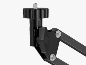 selfie light with arm stand