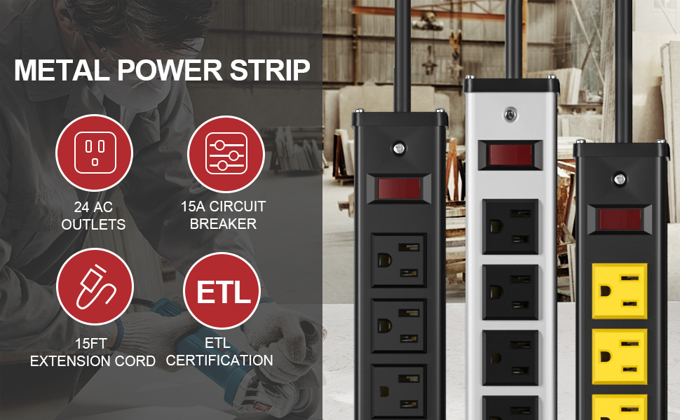 METAL POWER STRIP