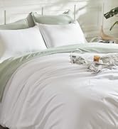 Litanika White Comforter King Size, 3 Pieces Lightweight Solid Bedding Comforter Set, All Season ...