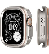 Suphart Metal Cover Compatible with Apple Watch Ultra 3/2/1 Case 49mm | 2 in 1 Protective Rugged ...