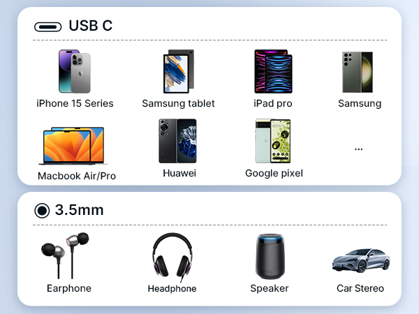 usb c to 3.5mm audio adapter