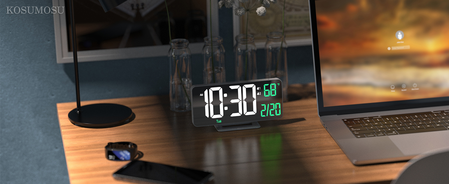 led clock