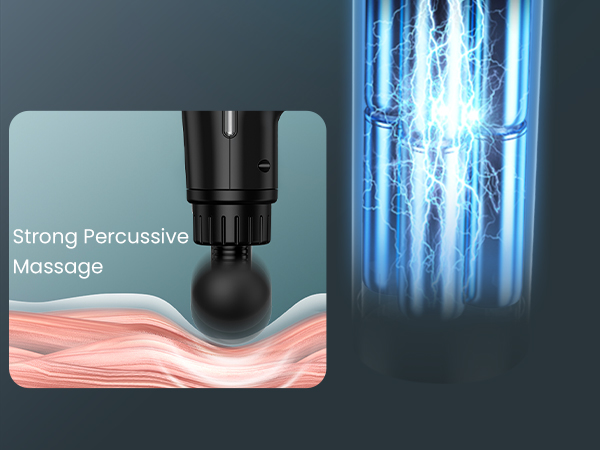 massage gun deep tissue pain relief muscle massager gun