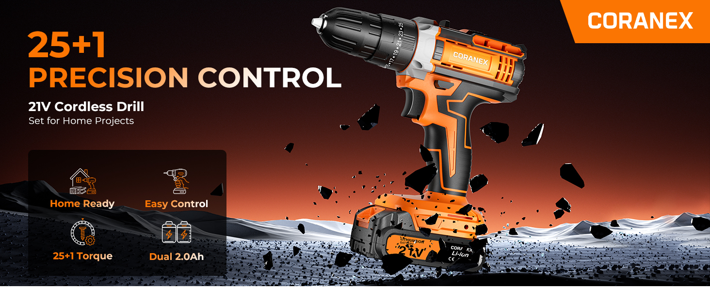 Cordless Drill Set