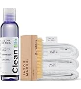 Jason Markk Essential Kit Shoe Cleaner & Microfiber Towels, 5-Piece Set, Deep Cleaning Solution, ...
