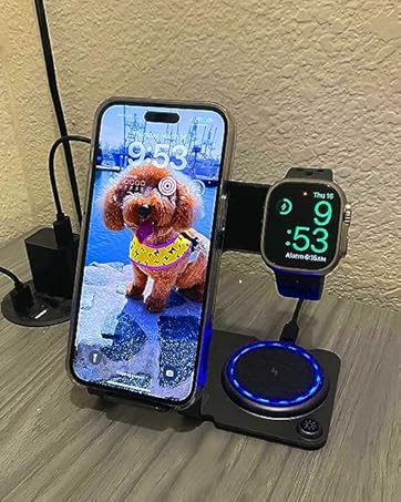wireless charger any warphone 3 in 1 wireless charging stand