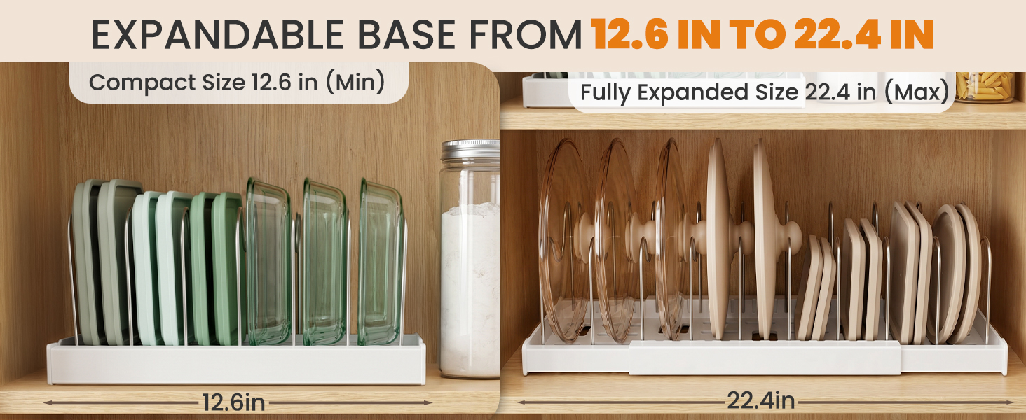 pan storage organizer