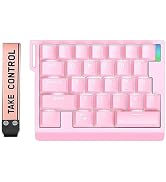 ZUOYA HE30 Rapid Trigger Magnetic Switch Gaming Keyboard,One-Handed Hall Effect RGB HotSwap Adjus...
