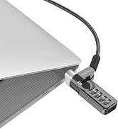 Multplx Universal Laptop Security Lock | Anti-Theft for All Laptops, Tablets, Notebooks | 4 Digit...