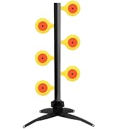 Mossy Oak AR500 Steel Dueling Tree Target | Durable 3/8" Thick 6" Diameter Paddles Built For Long...