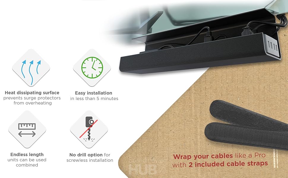 under desk cable management tray cable raceway tray scandinavian hub cord management wire tray