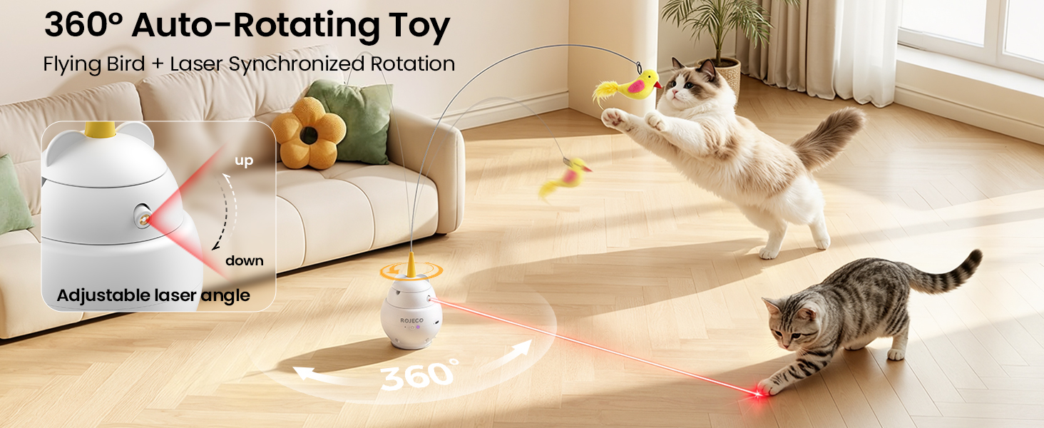 360° auto rotatiing toy