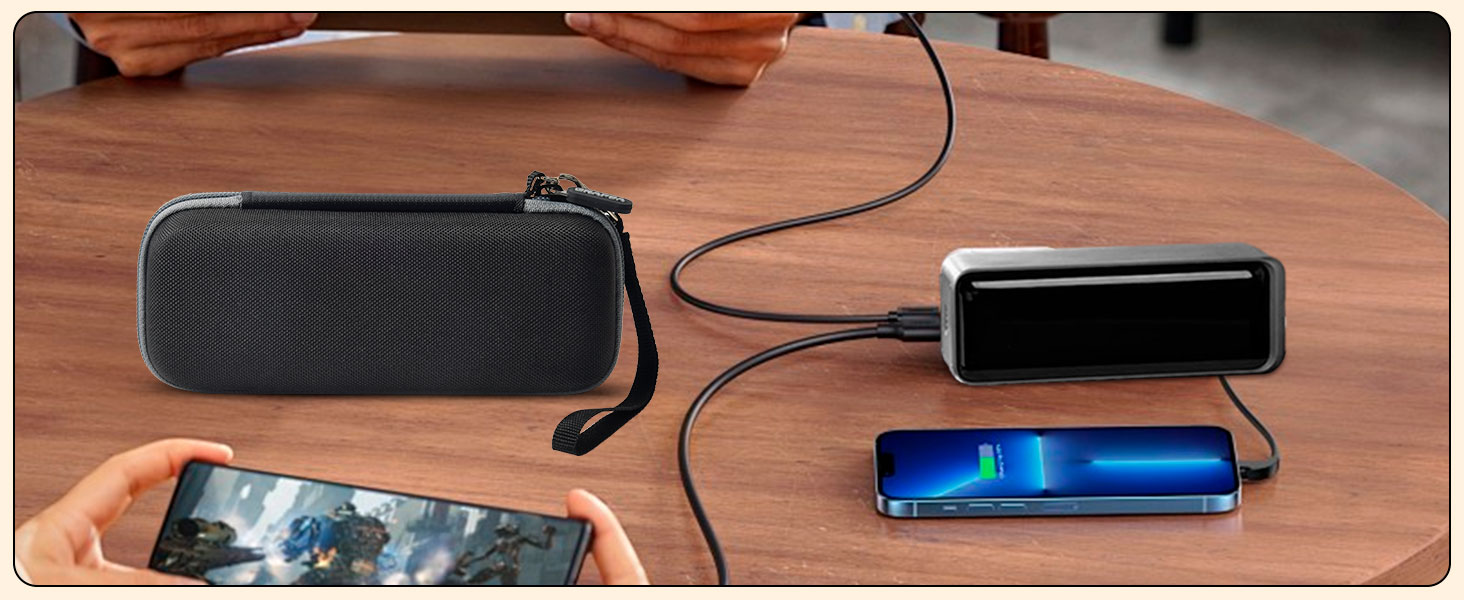 Hard travel case for usb power bank