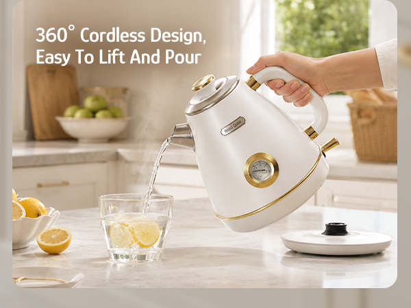 cordless design