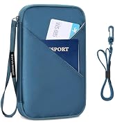 Veki Passport Holder for Travel Women, Family Passport Bag, Travel Document Organizer Case, RFID ...