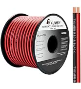 TYUMEN 100FT 14/2 Gauge Red Black Cable Hookup Electrical Wire LED Strips Extension Wire 12V/24V ...