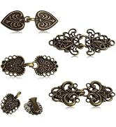 Demearly 4 Sets Cinch Clip Cardigan Sweater Clips Shawl Cape Cloak Pin to Women Clothing Scarf Dr...
