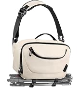 TAAOKA Camera Sling Bag,Waterproof Camera Case with Tripod Holder,Lightweight DSLR/SLR/Mirrorless...
