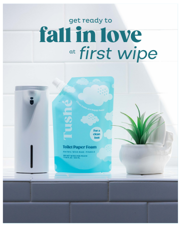 Toilet paper foam dispenser