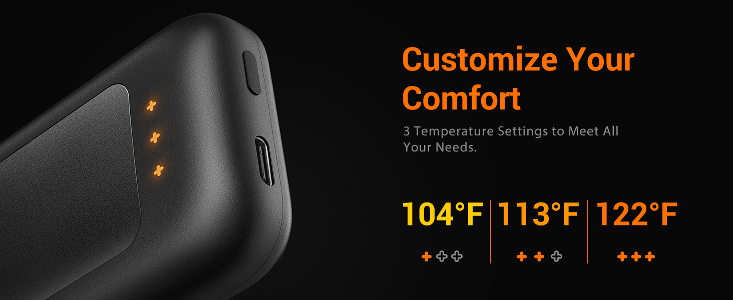 3 level temperature settings