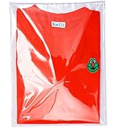 Wowfit 100 Count 10x13 inches Clear Cellophane Plastic Bags, Resealable Self-Sealing Cello Bags G...