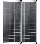 AeternaSol 400 Watt Solar Panel 2Pcs 200W Solar Panels 18V 18BB N-Type Grade A+ Cells 25% High-Ef...