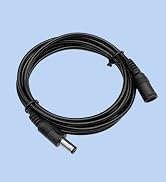 ANLINK 6ft 2M DC Power Extension Cable, DC 12V Power Adapter Extension Cord 5.5mm x 2.1mm for CCT...
