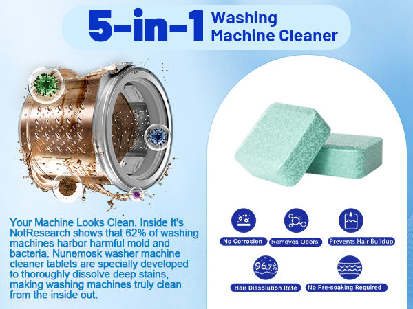 5-in-1 Washing Machine Cleaner
