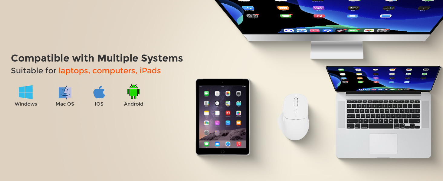 white Wireless Mouse