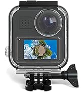 FitStill 147FT/45M Touchscreen Waterproof Diving Case for Go Pro MAX 360 (2019) Action Camera,Und...