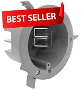 Grey pvc round electrical box best seller