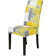 Gibelle Chair Covers for Dining Room Set of 4, Spandex Stretch Dining Room Chair Cover, Removable...