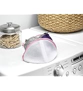 Whitmor Mesh Bra Wash Bag - Set of 3 -White