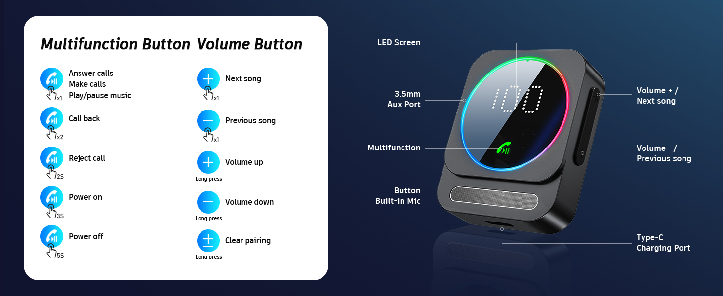 bluetooth car adapter