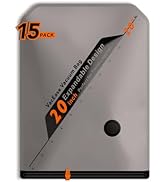 Vacbird 15 Pack 20" Vacuum Bags for Storage - No Pump, Compact & Airtight