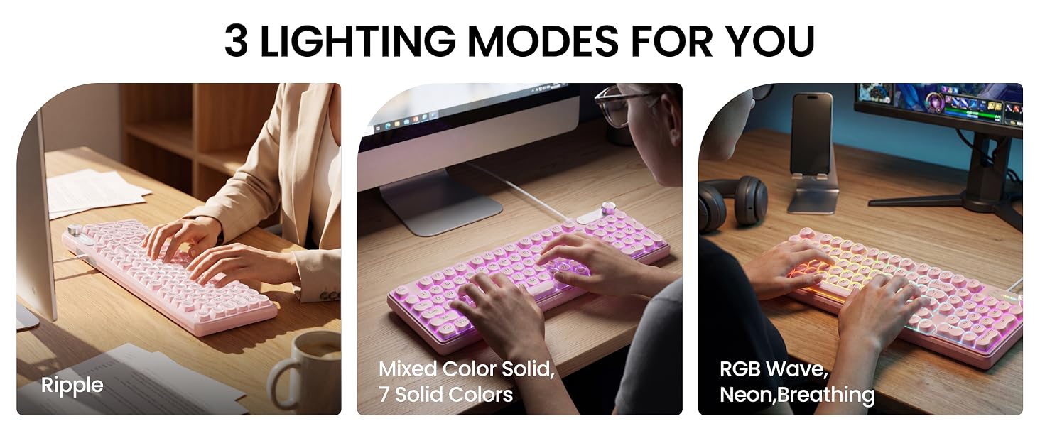 thocky creamy keyboard